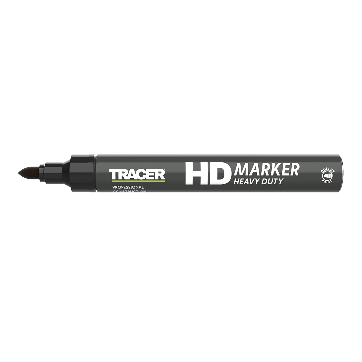 TRACER Μαρκαδόρος ανεξίτηλος βαρέως τύπου μαύρος AHD1