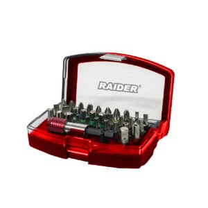 RAIDER Μύτες 1/4'' σετ 32τεμ 158901