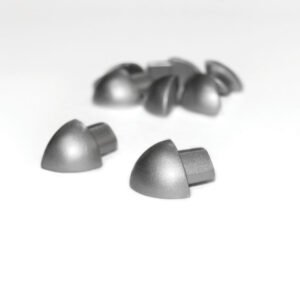 Τελείωμα προφίλ SILVER Matt CF8-M KARAG 8mm