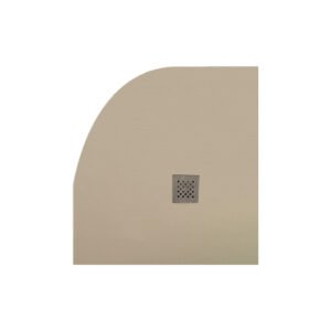 Ντουζιέρα ημικυκλική υψηλής αντοχής CLASSIC Beige KARAG 90x90cm