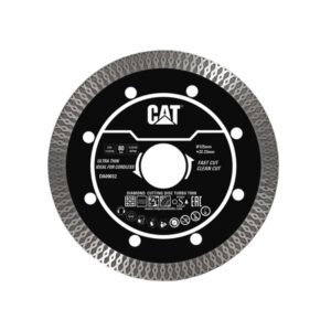 CAT Δίσκος κοπής διαμαντέ Turbo Super Thin (Gres) με δαχτυλίδι 125x22.23x1.4mm DA09032-1